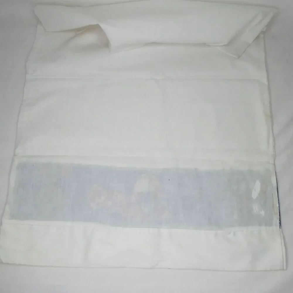 U.S. Coast Guard USCG Cross Stitch Pillowcases Eagle Anchor Medal‎ STAINS